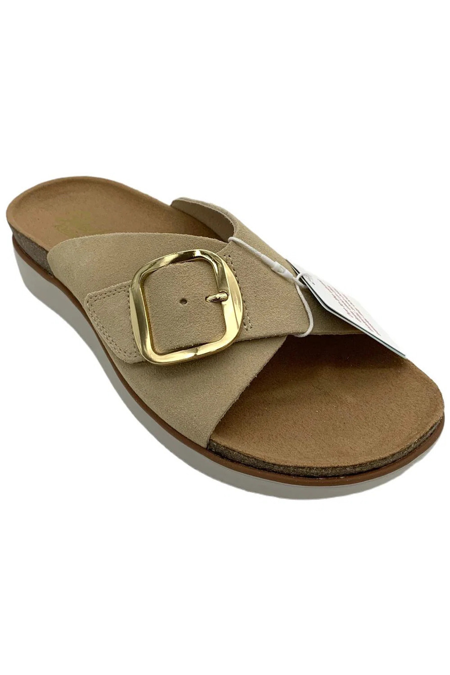 Skechers Women's Beyond Classy Relaxed Fit Sandals Light Tan - Medium